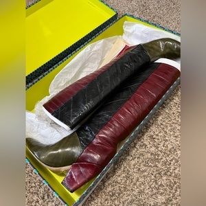 Tory Burch boots.  3 colors.  Size 8.